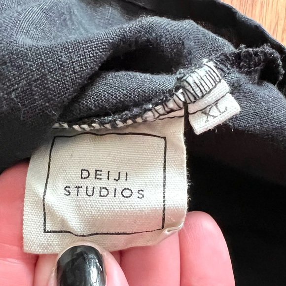 ▪️Deiji Studios 100% Linen Knot Strap Top - XL - Picture 7 of 7